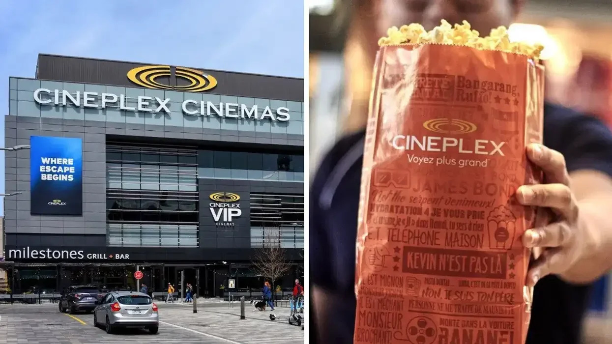 Cineplex周末回归5加元优惠：魁北克多家影院周六日影票与小爆米花仅售5加元
