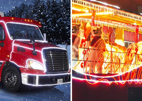 可口可乐圣诞巡游车本周抵达蒙特利尔，免费体验节日欢乐