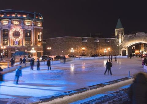 全球最美滑冰场排行榜出炉：魁北克之地胜过洛克菲勒中心