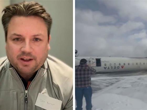 恐慌与混乱：乘客回忆皮尔逊机场达美航空飞机坠毁瞬间