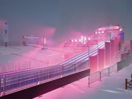 蒙特利尔市中心新开巨型冬季滑雪公园——完全免费畅玩