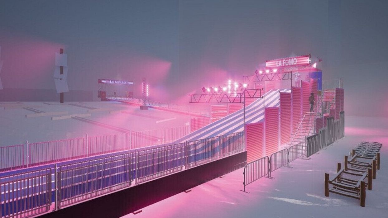 蒙特利尔市中心新开巨型冬季滑雪公园——完全免费畅玩