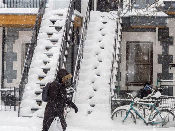 气象警报：蒙特利尔将迎来高达35厘米的大雪冲击