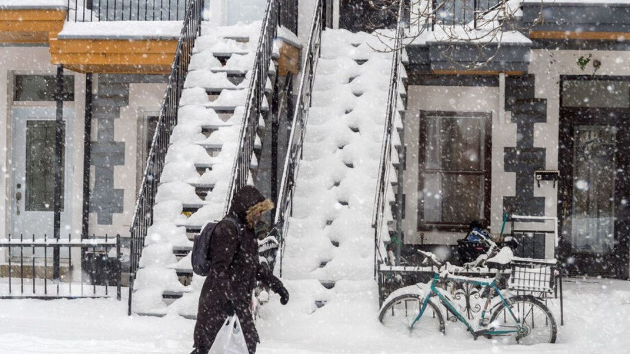 气象警报：蒙特利尔将迎来高达35厘米的大雪冲击
