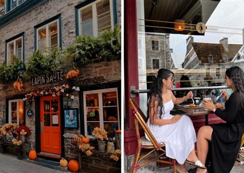 加拿大最宜居城市之一：魁北克的秋日瑰宝，温馨宜人的迷人街景