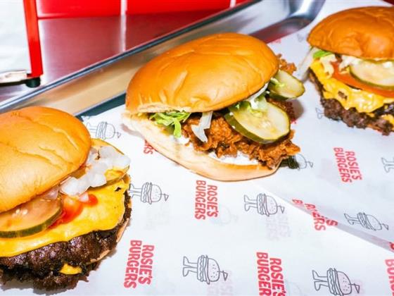 Rosie's Burgers 将登陆蒙特利尔，周末开业前100名免费领取招牌爆压汉堡