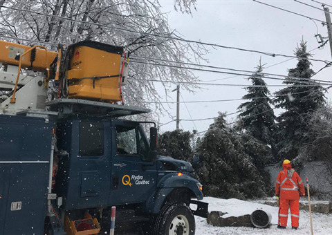 魁北克超36万家庭仍无电供应，暴雪与冻雨造成广泛停电