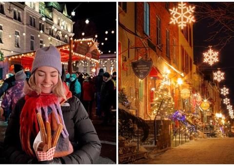 获评加拿大最佳圣诞目的地- 靠近蒙特利尔的魁北克童话小镇，成为加拿大圣诞季最佳去处