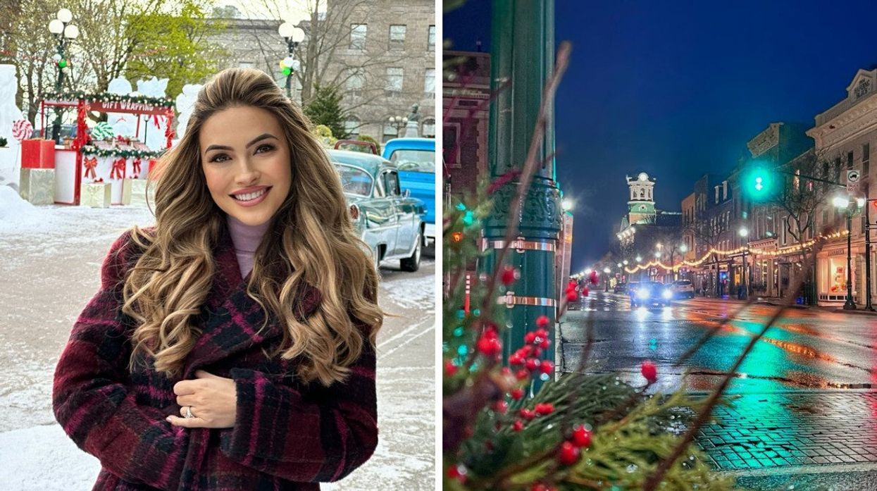 蒙特利尔附近的网飞圣诞小镇,处处充满节日魅力