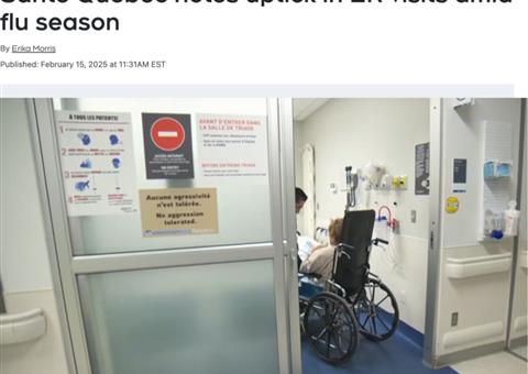 蒙特利尔急诊室压力剧增 患者等待时间高达18小时