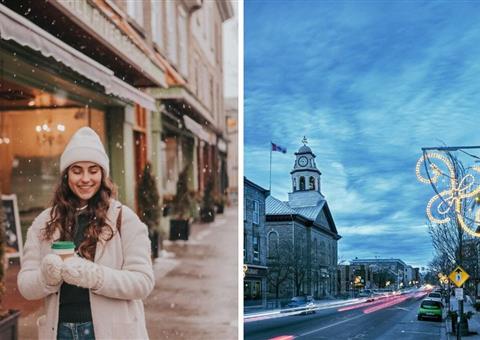 蒙特利尔附近的神奇小镇，宛如置身于苏格兰圣诞村的梦幻世界