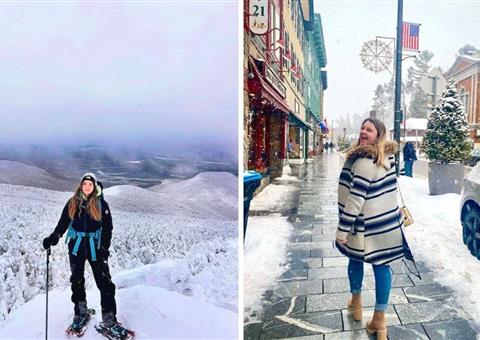 蒙特利尔附近的这座山城，宛如欧洲滑雪村，尽享瑞士阿尔卑斯的迷人风情