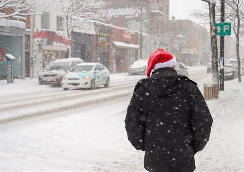 蒙特利尔本周天气展望：周中降雪最显著，圣诞前后有望迎来真正的白色圣诞
