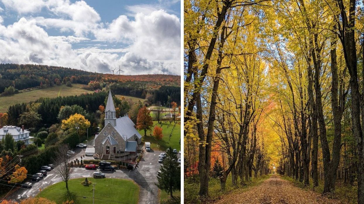 这处秘境被誉为“魁北克的小瑞士”,秋天更添迷人风采