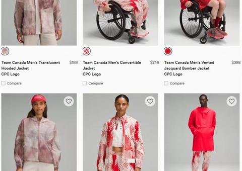 惊艳变失误！Lululemon加拿大奥运队服遭遇‘丑’评