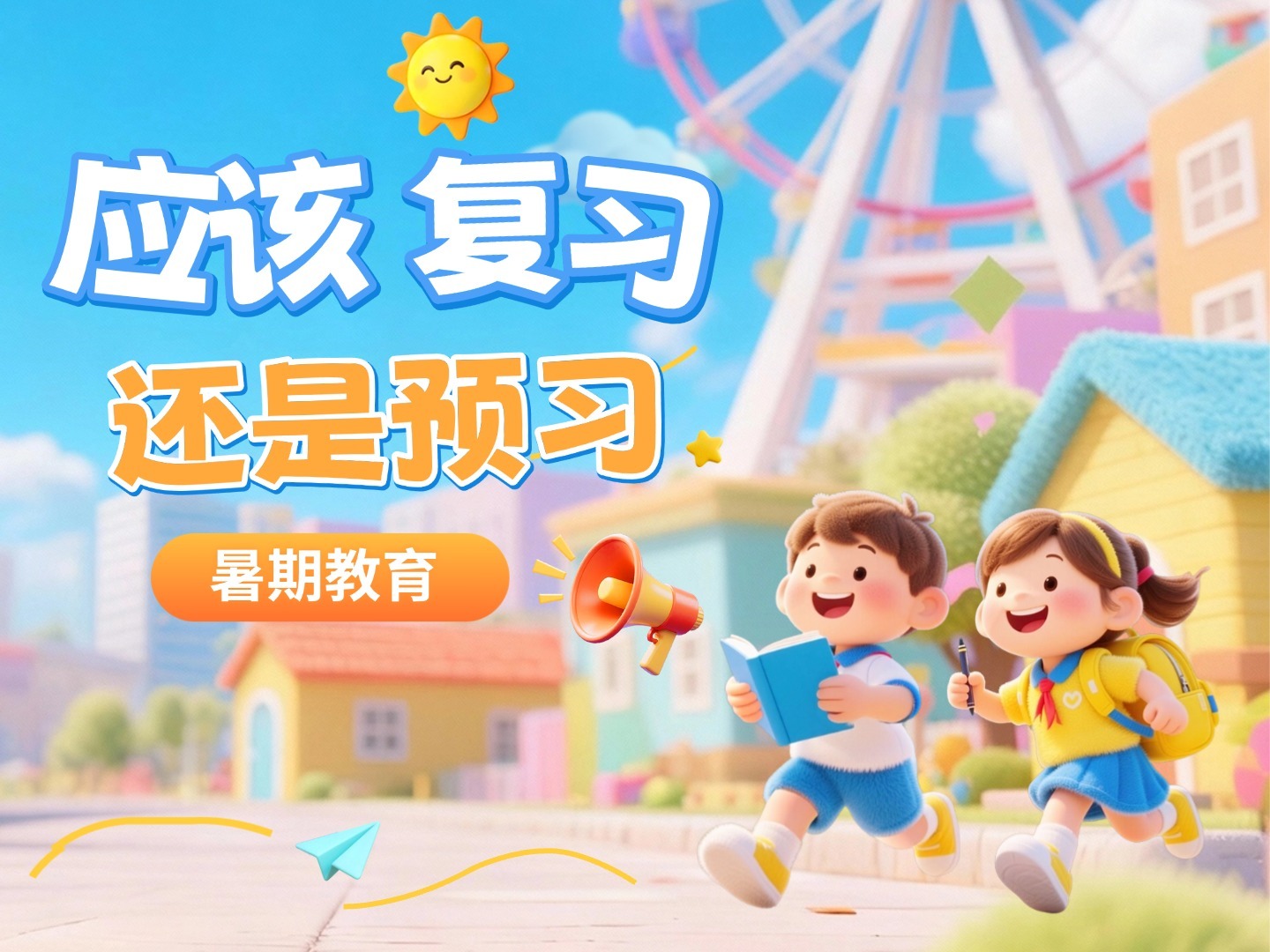 暑期，应该预习？还是复习？