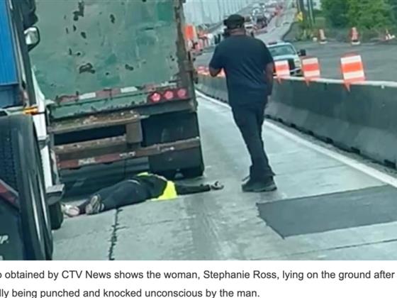 蒙特利尔桥上激烈路怒冲突 女司机遭殃险些失去意识