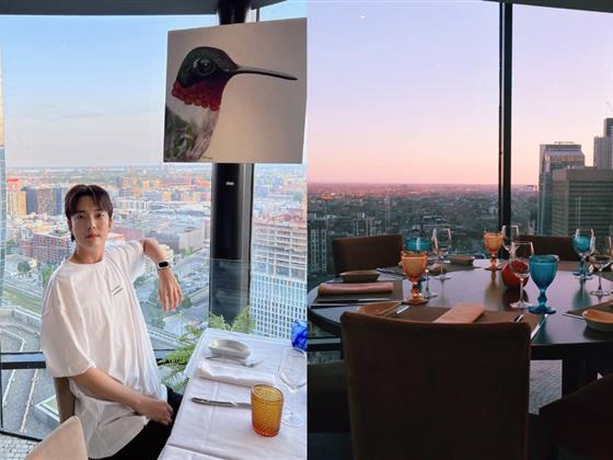 蒙特利尔奇趣餐厅旋转用餐，360°夕阳美景令人陶醉