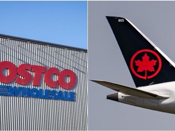 Costco出售Air Canada电子礼品卡：购买可在任意航班上节约约10