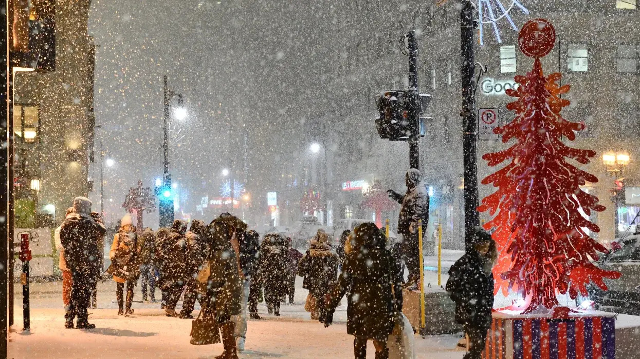 蒙特利尔圣诞前降雪将达15厘米，天气即将变得混乱不堪