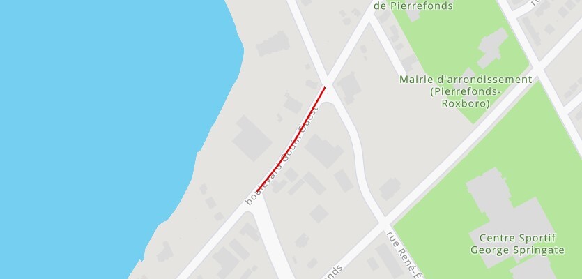 Boulevard Gouin位于 boulevard Saint-Jean 和 rue René-Émard 之间 将封闭交通