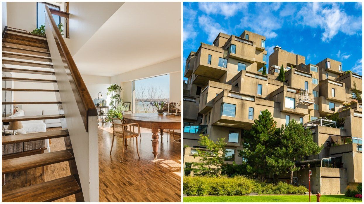 蒙特利尔地标 Habitat 67 出售75万美元公寓,室内宛如时光胶囊(附图)