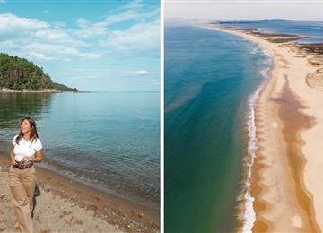 魁北克八处白沙碧水海滩：近似热带的夏日去处