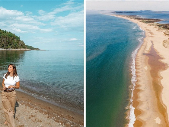魁北克八处白沙碧水海滩：近似热带的夏日去处