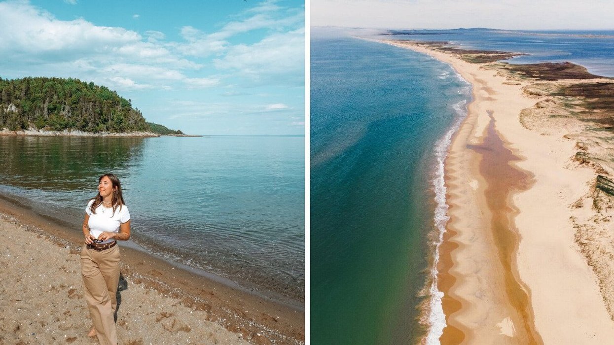 魁北克八处白沙碧水海滩：近似热带的夏日去处