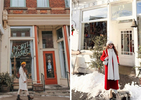 蒙特利尔近郊的梦幻圣诞小镇，仿佛走进了真实版的《奇迹之城》电影